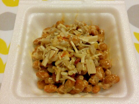 えのきとタマチャンショップの三十雑穀の中華風味納豆